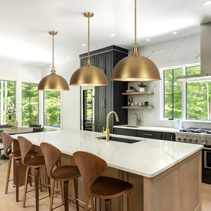 lamqee 18 inches brushed gold large pendant light.webp